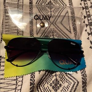 Quay high key mini black fade